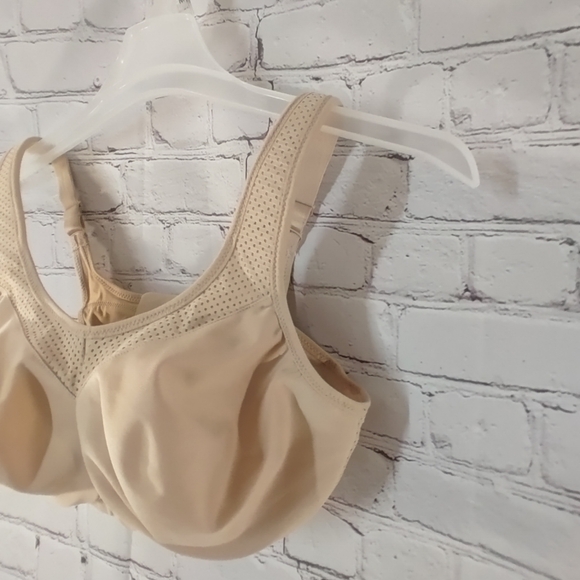 Glamorise Sport Elite Performance High Impact Beige Underwire 36DD - Picture 5 of 12